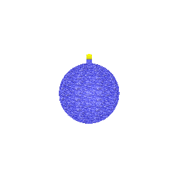 Новог. игрушка (синяя) [деталь тюнинга] - №32576
