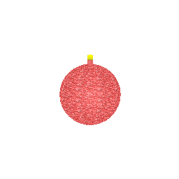 Новог. игрушка (красная) [деталь тюнинга] - №75602