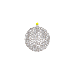 Новог. игрушка (серая) [деталь тюнинга] - №32340