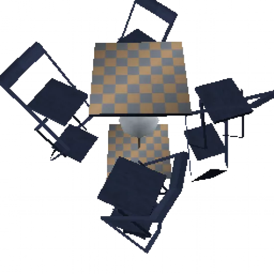 Стулья со столом 4 - №75762