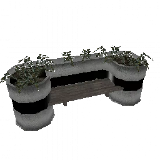 Растение в форме лавки (объект) - №35043