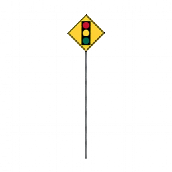 Щит знак светофор - №33637