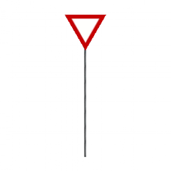 Щит знак уступи дорогу - №75300