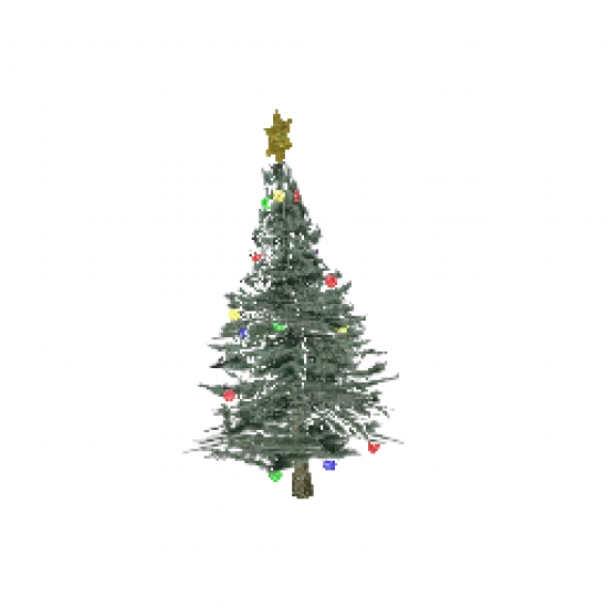 Наряженая ёлка (объект) - №32309