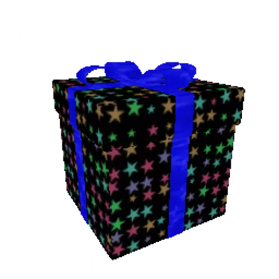 Синий подарок - №75867
