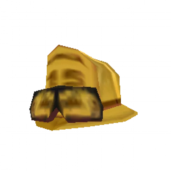 Каска пожарного (желтая) - №33451