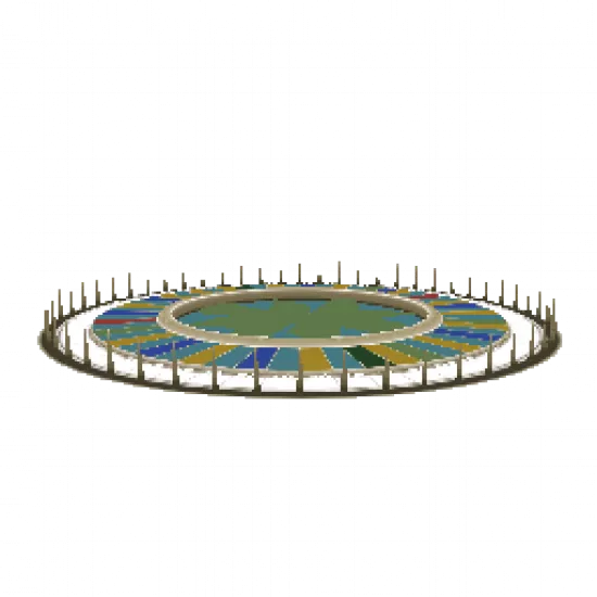 Золотая шляпа с шипами - №32306