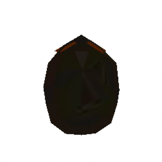 Женская шляпа черный какошник - №32020