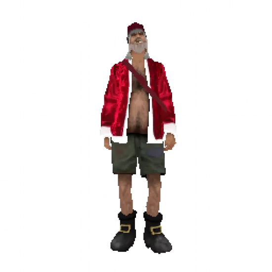 Скин: Новогодний бомж #1 (ID: 453) - №34433