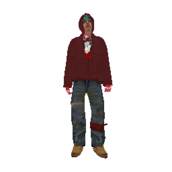 Скин: Новогодний бомж #2 (ID: 454) - №73271