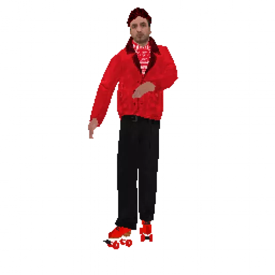 Скин: Новогодние ролики #1 (ID: 462) - №33301