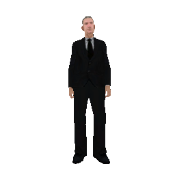 Скин: White MIB agent (ID: 165) - №75336