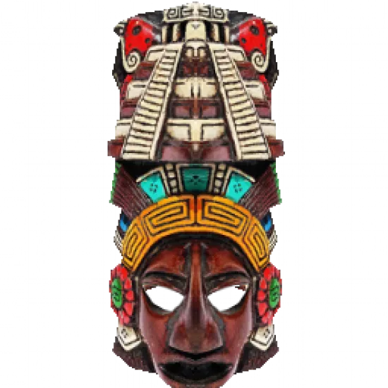 Маска племени Майя - №34570
