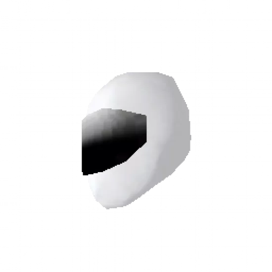 Мотошлем (белый) - №75524