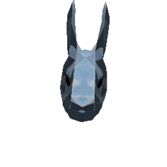 Маска кролика Серая - №31902