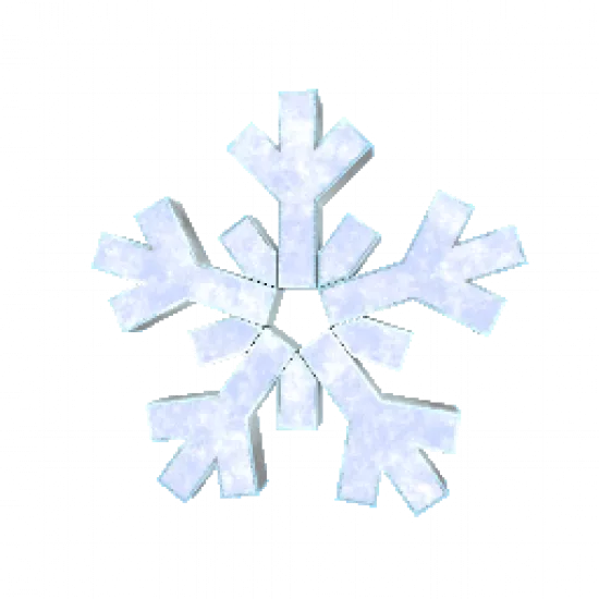 Большая снежинка - №31857