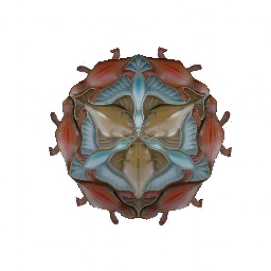 Объект: Симметриччный рисунок - №31515