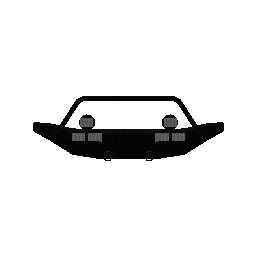 Передний кенгурятник Audi R8 Bigfoot - №31561