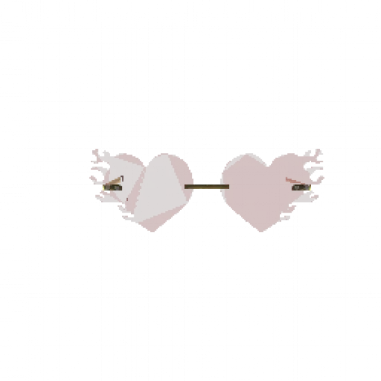Очки в форме сердца - №67939