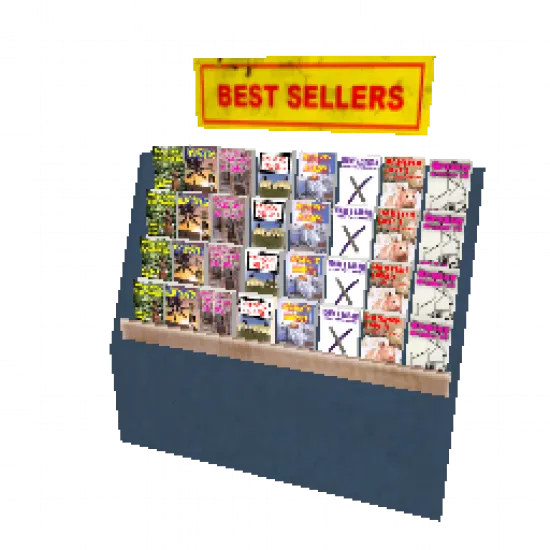 Витрина с журналами - №68428