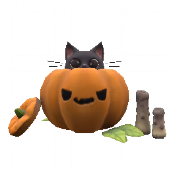Объект: Кошка в тыкве - №73043