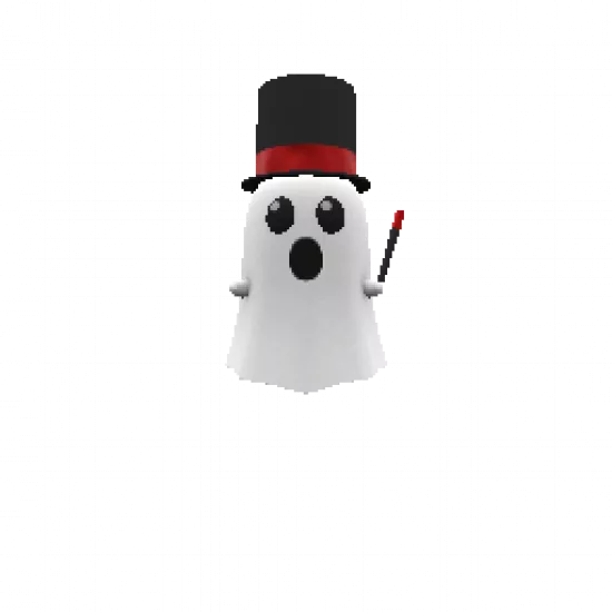 Анимированный милый призрак - №74874