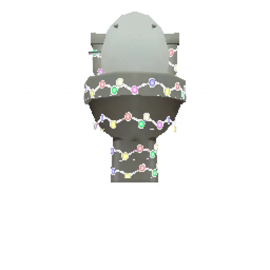 Новогодний туалет - №75001