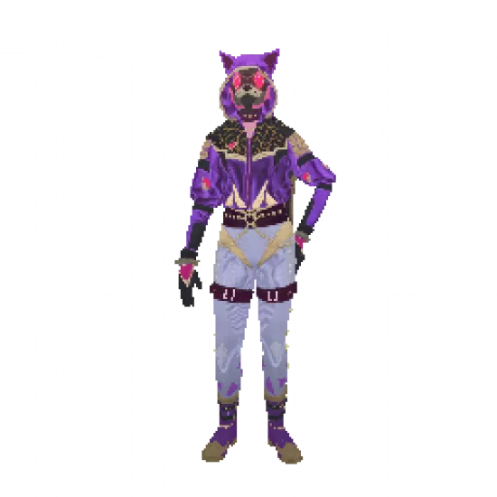 Скин: Пурпурный Кибернетик (ID: 819) - №77960