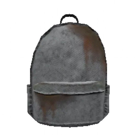 Грязный и потертый рюкзак - №80131
