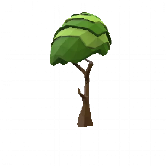 Объект: Изометрическое дерево 1 - №80154