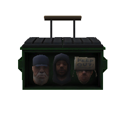 Чемодан Bomj Gang - №80192