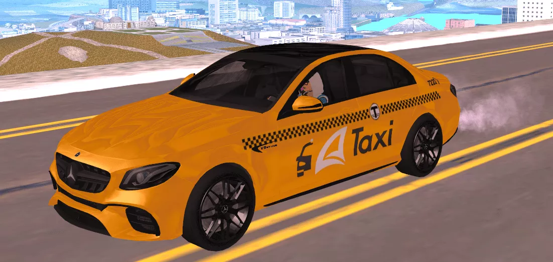 Фото транспорта Mercedes Benz E63 Taxi