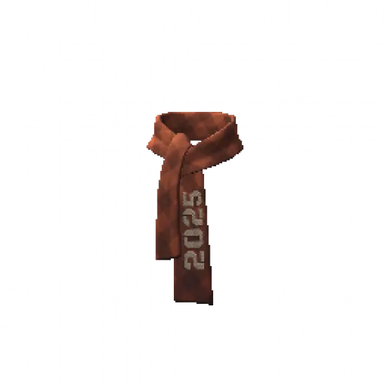 Новогодний шарф 2025 - №83446