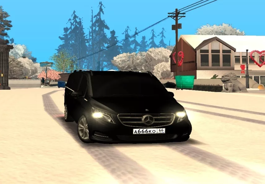 Фото транспорта MB v250