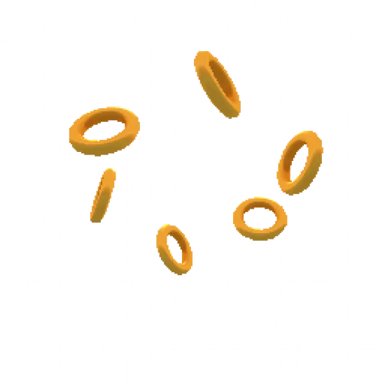 Нимб из колец Соника - №85318