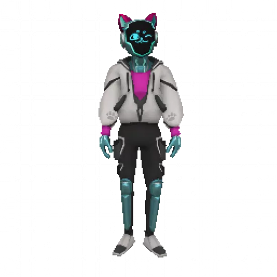 Скин: ЛП Кошкоробо-девочка (ID: 973) - №85499