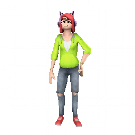 Скин: ЛП кошкодевочка (ID: 980) - №85189