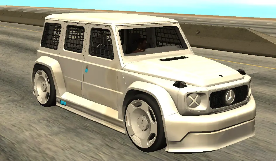 Фото транспорта Mercedes Benz G63 Off-White