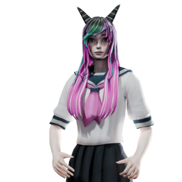 Скин: Анимешная-эмо девочка (ID: 987) - №87348