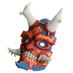 Маска средневекового Они - №87258