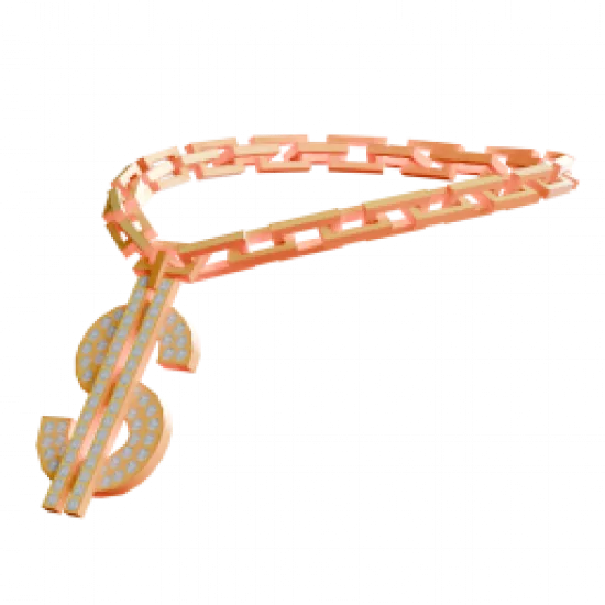 Золотая гангстерская цепь - №87324