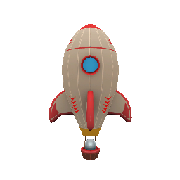 Воздушный шар Ракета - №87332