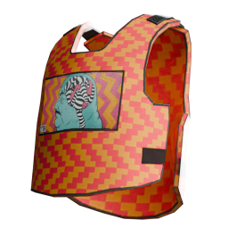 Бронежилет с граффити - №87340