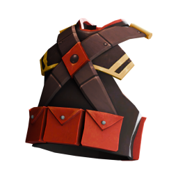 Красный бронежилет десантника - №87232