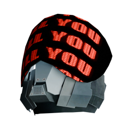 Маска Киберпанк самурая - №87233