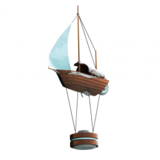 Космический воздушный шар корабль - №87202