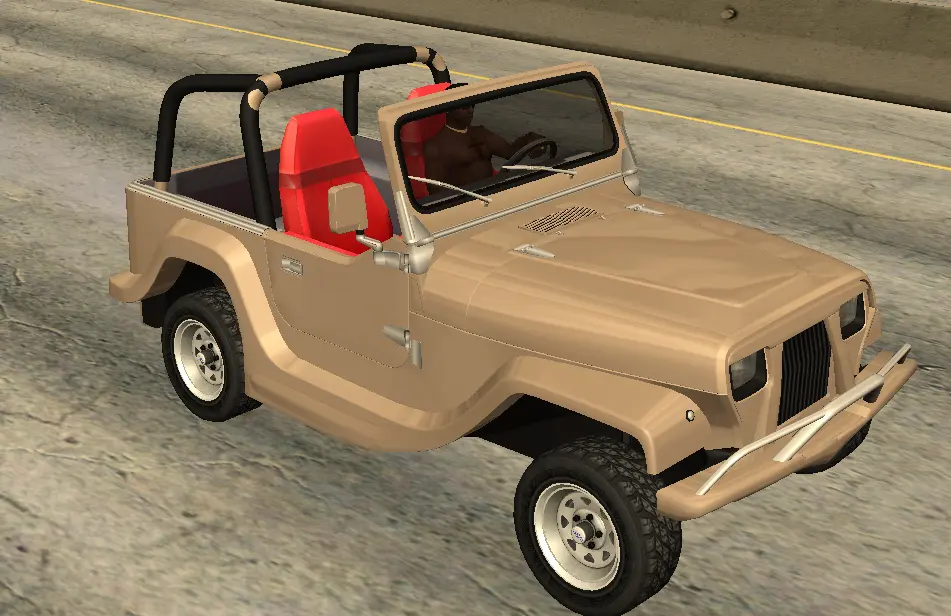 Jeep Wrangler Amphibious #2, background, на Arizona RP