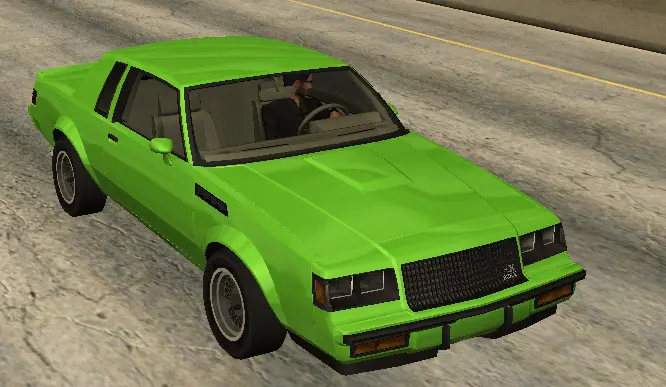 Buick Regal Grand NGNX #2, background, на Arizona RP