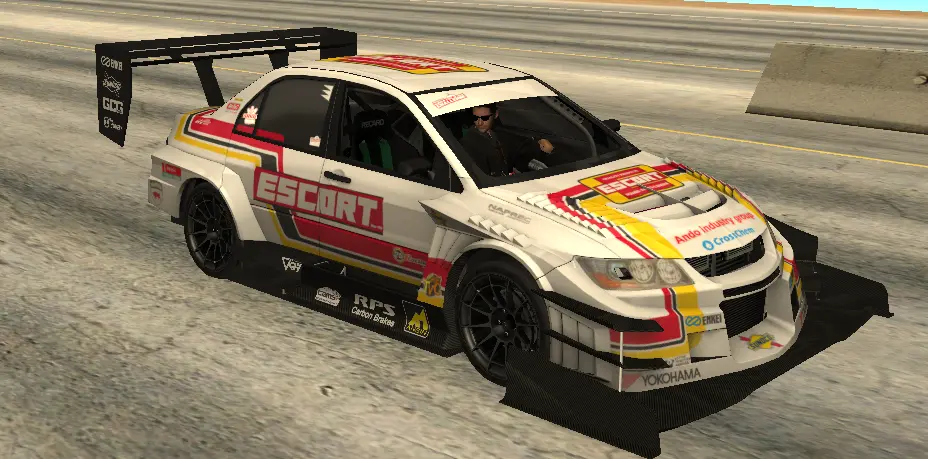 Mitsubishi Lancer Evo Time Attack #2, background, на Arizona RP