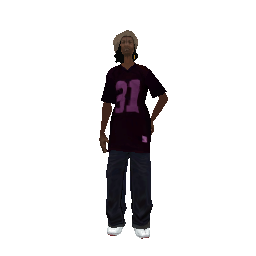 Скин: Уличная девочка (ID: 13) - №87877